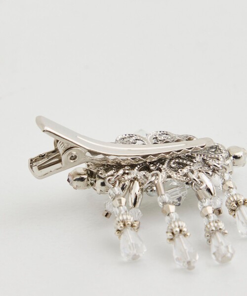 ヘアクリップ 「tanakadaisuke/タナカダイスケ」crystal hair clip