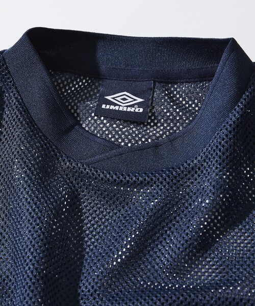 UMBRO メッシュシャツ Mサイズ ブラック umbro tシャツ 「UMBRO/アンブロ」 別注 メッシュ切替 ゲームT