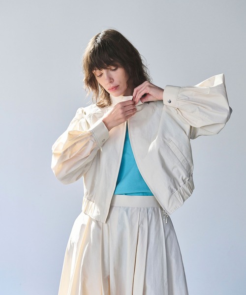 N.O.R.C ブルゾン アウター 「NYLON WEATHER」ショートジップ