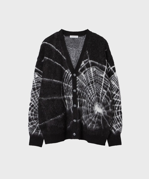 FLAGSTUFF / モヘアカーディガン F-LAGSTUF-F（フラグスタフ） カーディガン 23AW-FS-21 SPIDER WEB