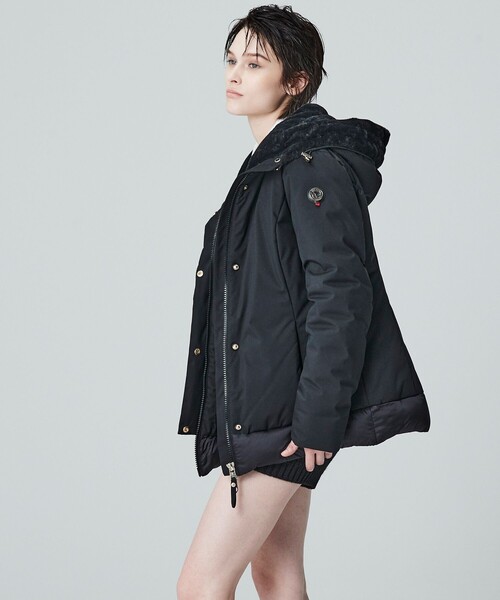 CAPEHORN（ケープホーン） ダウンコート 42 ブラック レディース