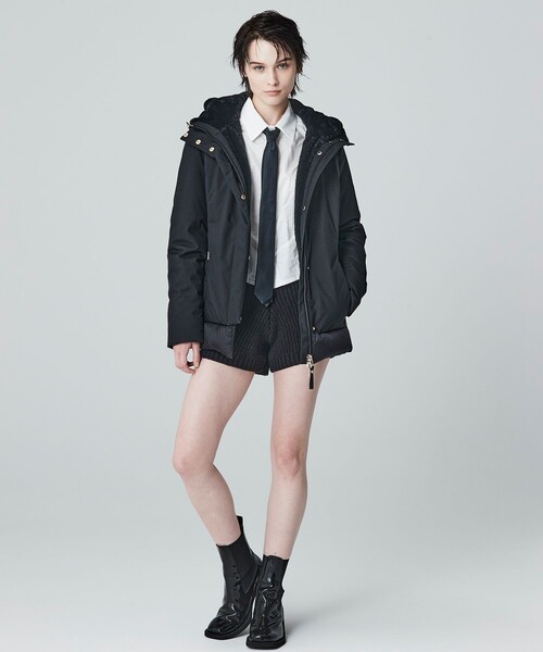 CAPEHORN（ケープホーン） ダウンコート 42 ブラック レディース