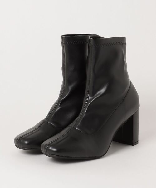 「LibertyDoll」 ショートブーツ LL ブラック レディース_画像4