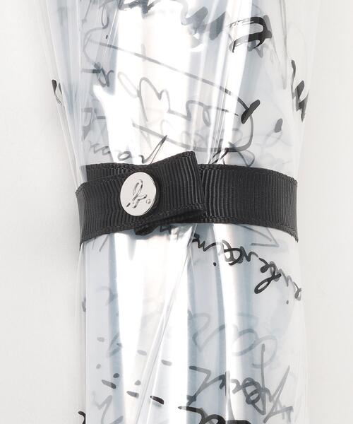 【Agnes b】AB03 PARAPLUIE ビニール長傘 AB03 PARAPLUIE メッセージ柄ビニール長傘 ｜agnès b. FEMME