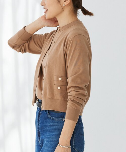 IENA PARIGI クルーネックカーディガン IENA｜PARIGI クルーネックカーディガン | Rakuten Fashion(楽天