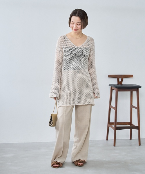 【期間限定7/27まで延長】完売品　LE TALON フリンジリボンサンダル セール】フリンジリボンサンダル（サンダル）｜LE TALON