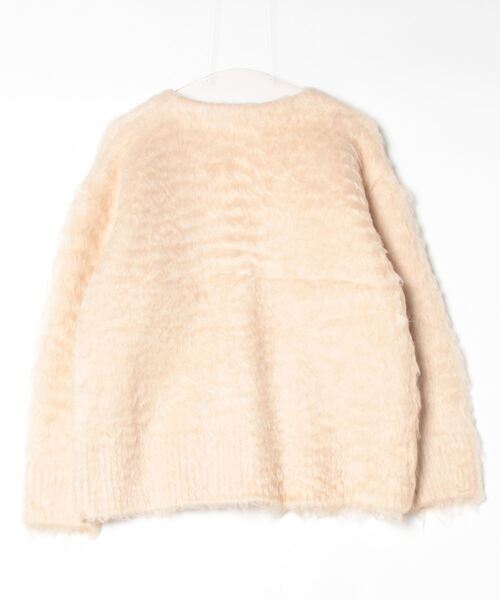 「CITEN」 ニットカーディガン FREE オレンジ レディース_画像2