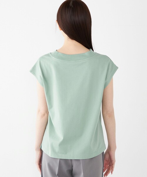 tシャツ ギャザー ヨーク ボートネック トップス レディース Ray BEAMS（レイ ビームス）ギャザー ヨーク ボートネック