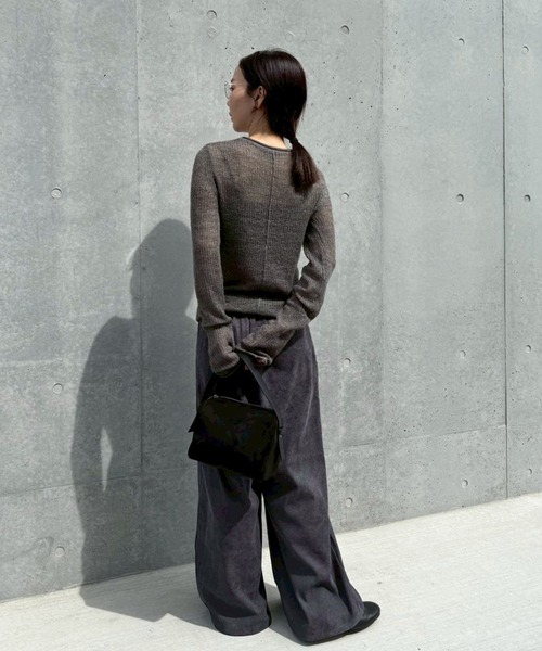 ニット セーター センターラインシアーニット レディース : ZOZOTOWN