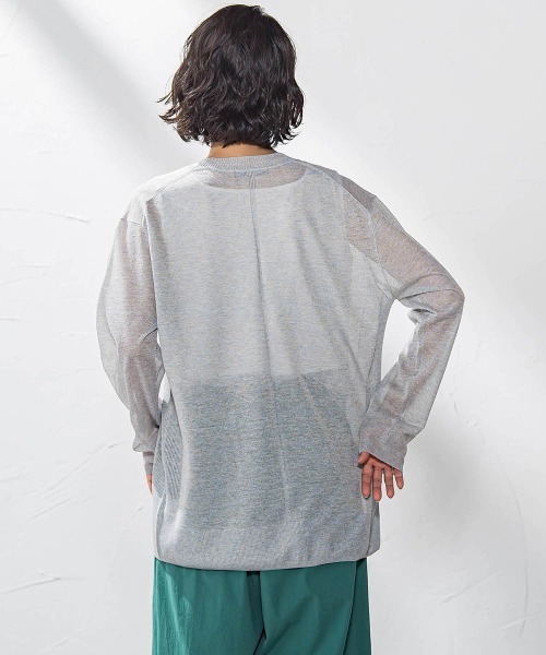 la.f（ラ・エフ） カーディガン ニットカーディガン「手洗い可能