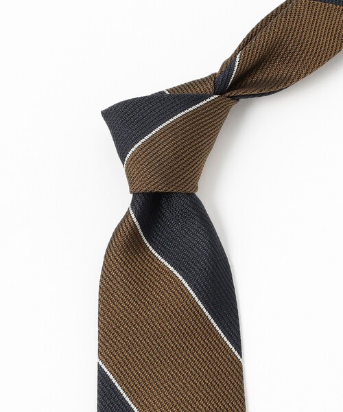 フランチェスコマリーノ ストライプ ネクタイ Brilla per il gusto（ブリッラ ペル イル グスト） ネクタイ