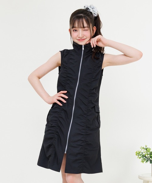 【新品】マムエモア　前開きワンピース　130 前開きワンピース（半袖） - 目白・恵比寿の幼稚園・小学校お