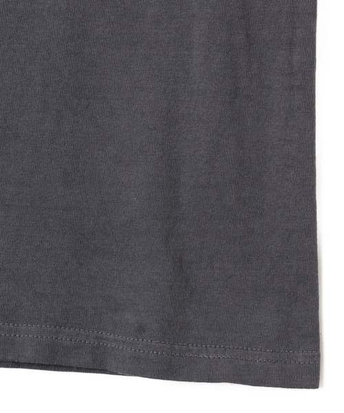 THE NORTH FACE グレー Tシャツ アローズパープルレーベル　別注 THE NORTH FACE PURPLE LABEL FIELD H/S SHIRT GRAY（ザ・ノース