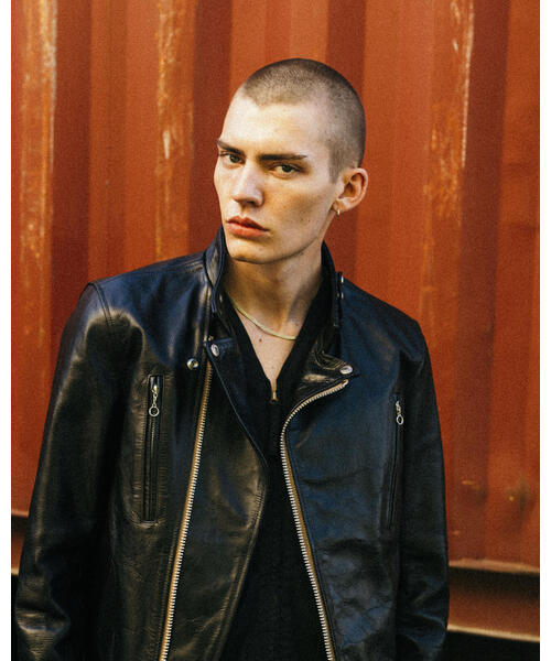 Schott N.Y.C（ショット） 「schott」 レザーブルゾン M ブラック