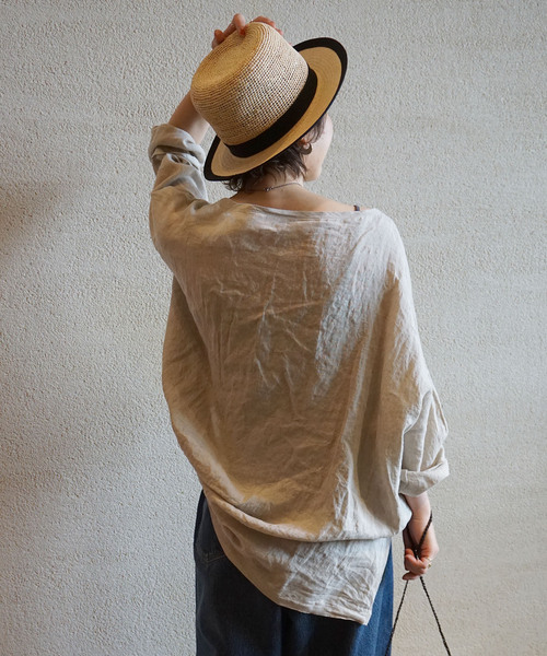 「JOURNAL STANDARD LUXE」 長袖ブラウス - ベージュ レディース JOURNAL STANDARD LUXE 「JOURNAL LUXE」 長袖ブラウス FREE