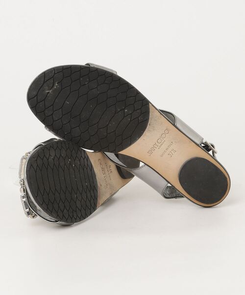 ✨美品✨【JIMMY CHOO】ジミーチュウ レザーパンプス❣️上品ベージュ37 ラブ 85 | ブライダル ホワイトメッシュ・パンプス | ジミー チュウ