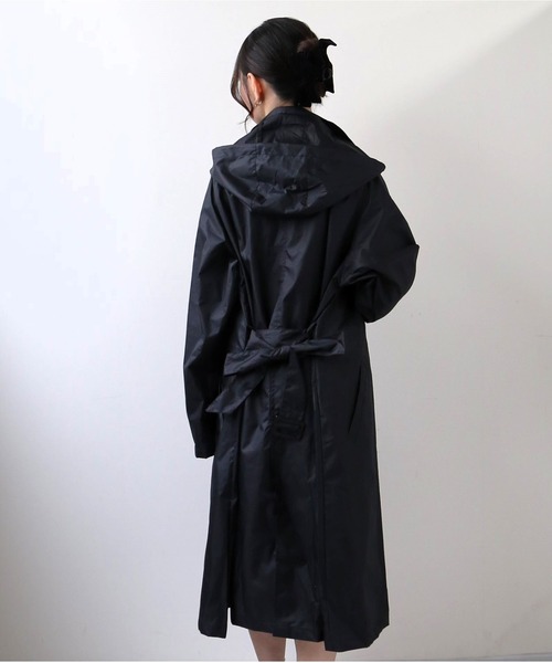 ピッコーネ　レインコート　フリーサイズ　黒 MIZUNO（ミズノ） （レディース）レインコート 雨具 はっ水 防水透湿