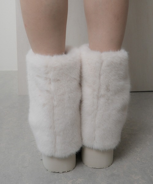 LIP SERVICE（リップサービス） ブーツ 2wayカバームートンブーツ