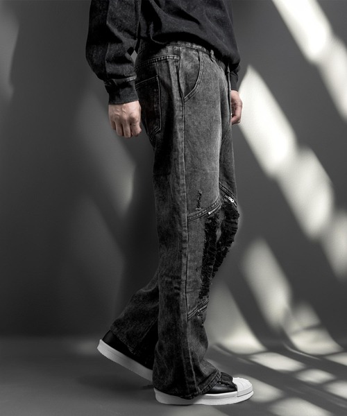 JOHNNY WOLF（ジョニーウルフ） ジーンズ NIER ファスナーアレンジ