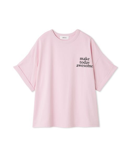 Mila Owen ピンク スウェット　タグ無し未使用 セール】コンパクトフライスロンT【手洗い可能】（Tシャツ