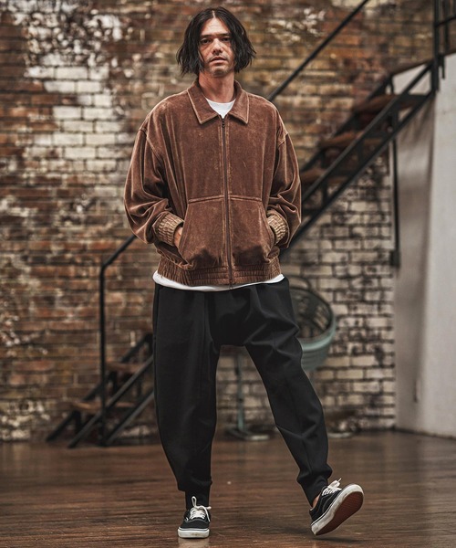 CAMBIO（カンビオ） パンツ mp14027- ダンボールサルエルパンツ