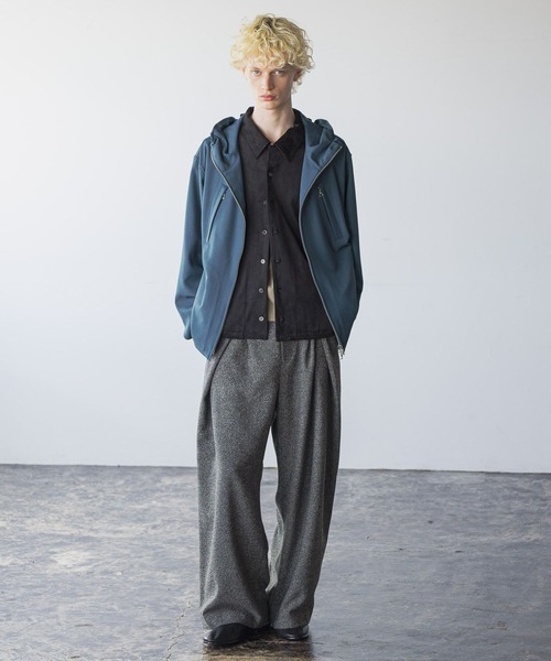 HARE ブルゾン アウター 「SET UP対応」ルーズラインフード