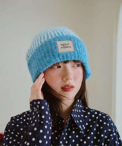 common gull products. ニット帽 ニットキャップ 記憶の中の