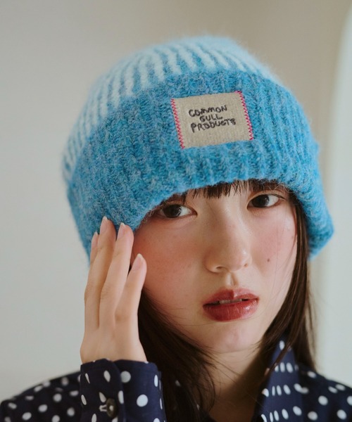 common gull products. ニット帽 ニットキャップ 記憶の中の