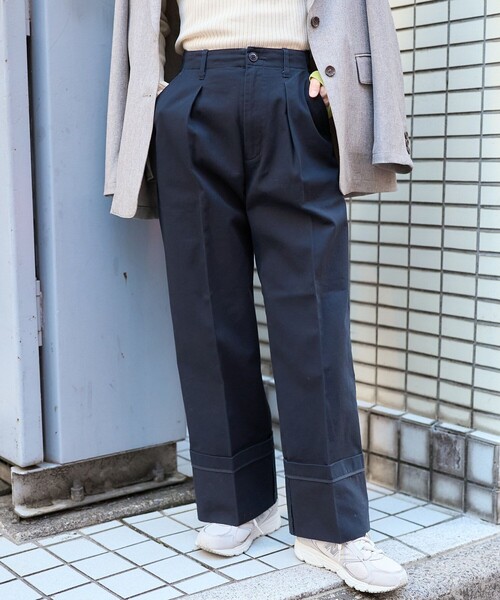 「FREAK'S STORE」 チノパンツ SMALL ベージュ レディース