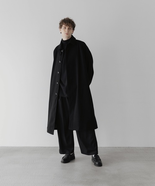 remer ステンカラーコート LARGE グレー メンズ : ZOZOTOWN Yahoo!店