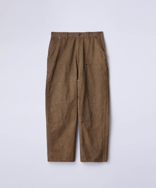 theshishikui ペインターパンツ　34 ブラウン パンツ THE SHISHIKUI Painter pants / BROWN 34 STYLING】with THE