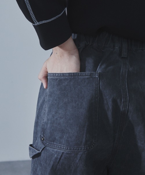 SLICK（スリック） パンツ 「SLICK/スリック」Pigment Dye Double Knee