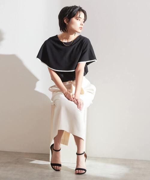 「Liesse」 ノースリーブニット FREE ブラック レディース_画像5