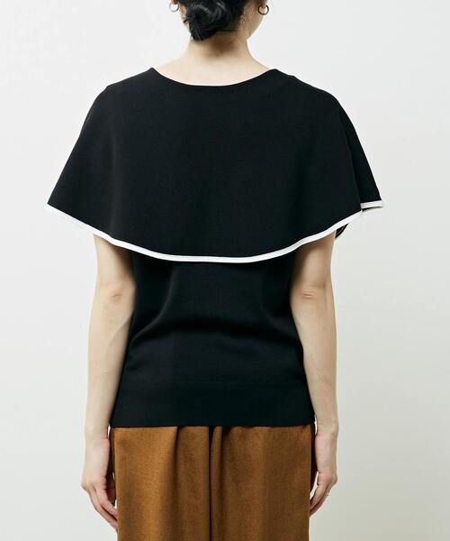 「Liesse」 ノースリーブニット FREE ブラック レディース_画像8