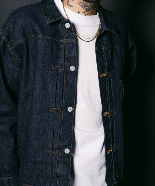 デニムジャケット gジャン Japan denim jkt 47' メンズ レディースの画像