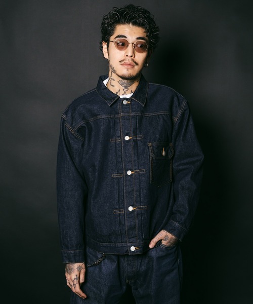 デニムジャケット gジャン Japan denim jkt 47' メンズ レディースの画像