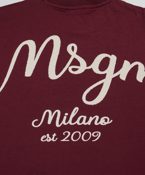 MSGM KIDS tシャツ MILANO レイヤードロングスリーブTシャツ キッズ