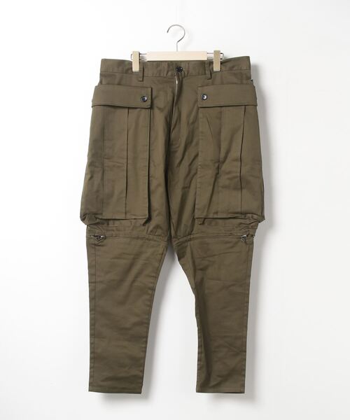 glamb（グラム） サルエルパンツ L グリーン メンズ : ZOZOTOWN Yahoo