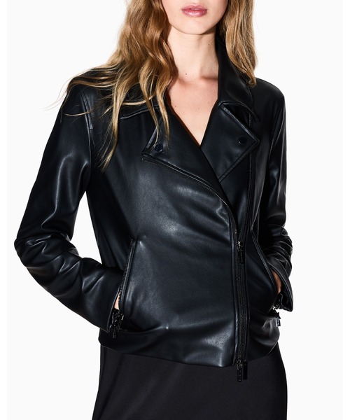 ARMANI EXCHANGE レザージャケット ライダース 「A|X アルマーニ