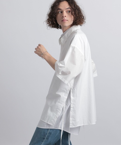 HARE（ハレ） 半袖シャツ FREE ブルー メンズ : ZOZOTOWN Yahoo!店