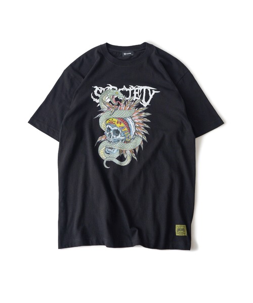 「Subciety」 半袖Tシャツ SMALL ホワイト メンズ_画像4