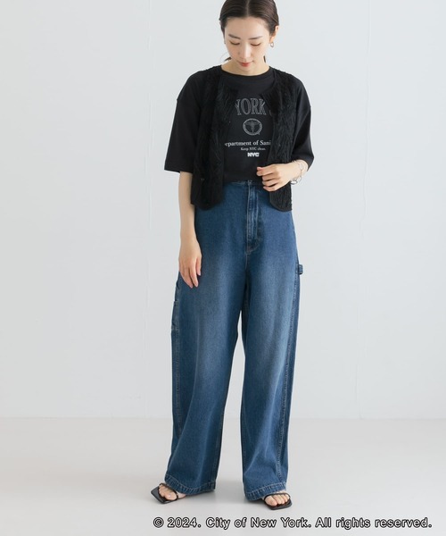 「GOOD ROCK SPEED」 半袖カットソー FREE ブラック レディース_画像5