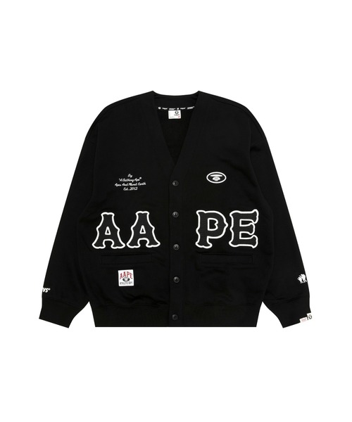 【新品未使用】a bathing ape カーディガン AAPE BY A BATHING APE（エーエイプバイアベイシングエイプ