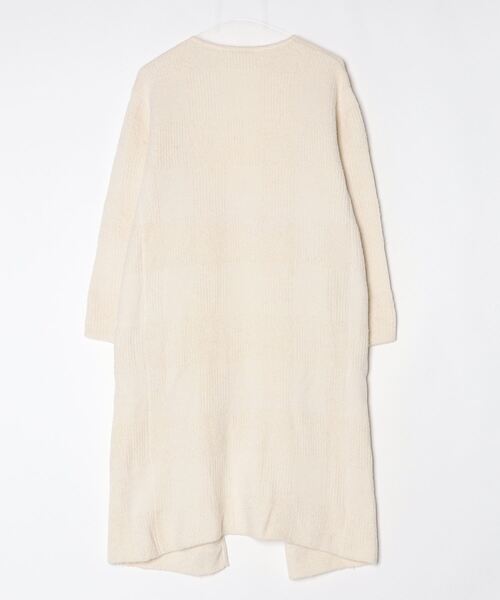 「PHEENY」 ニットカーディガン FREE ホワイト レディース_画像2