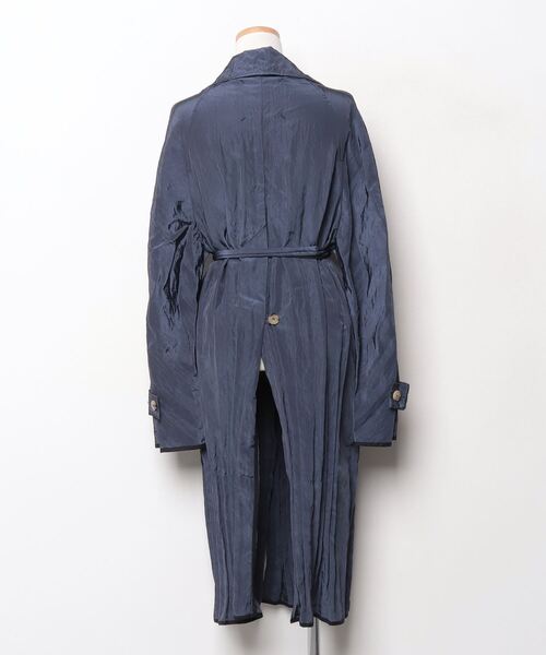 「TELA」 トレンチコート S ネイビー レディース_画像2