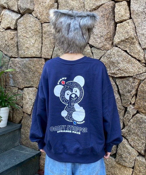 Candy Stripper（キャンディーストリッパー） トレーナー スウェット