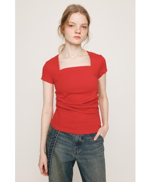 「SLY」 半袖カットソー FREE ブラック レディース_画像3