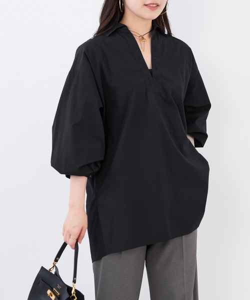 TICCA（ティッカ） リネンシャツ ブラウス シャツ 「TICCA」別注