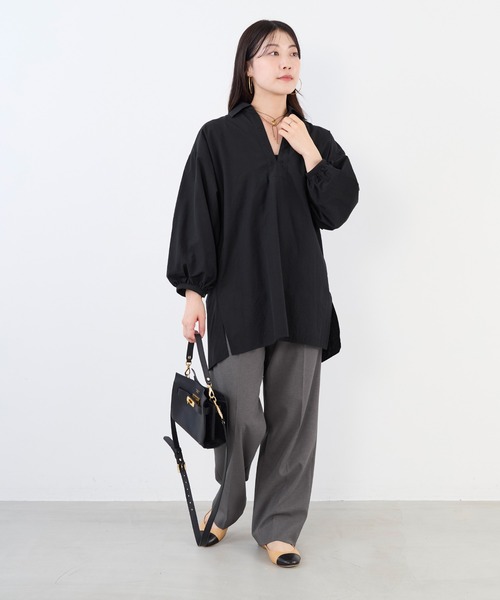 TICCA（ティッカ） リネンシャツ ブラウス シャツ 「TICCA」別注