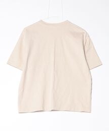 「SCYE BASICS」 刺繍半袖Tシャツ 38 ベージュ レディースの画像2